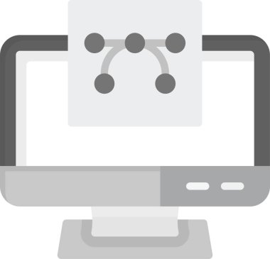 Web Kullanımı için Vektör Simgesi, Basit Vektör İllüstrasyonu