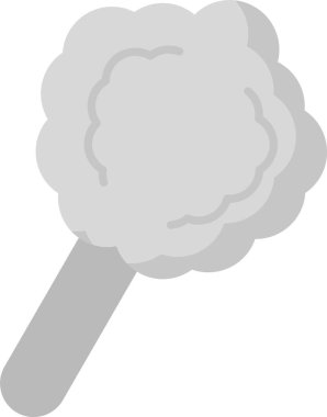 Web Kullanımı için Çiçek Simgesi, Basit Vektör İllüstrasyonu