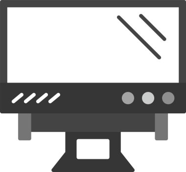 Bilgisayar monitörü. Basit tasarım