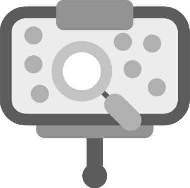 kamera simgesi vektör illüstrasyonu