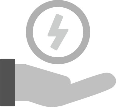 Web Kullanımı için El Simgesi, Basit Vektör İllüstrasyonu