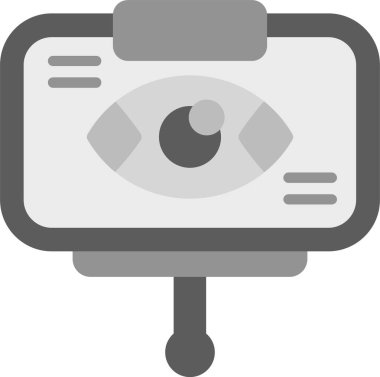 Web Kullanımı için Sunum Simgesi, Basit Vektör İllüstrasyonu