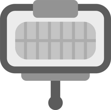 Web Kullanımı için Sunum Simgesi, Basit Vektör İllüstrasyonu