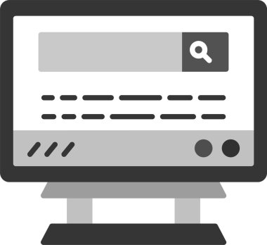 Web kullanımı için Simge ve Basit Vektör Resimleri Ara