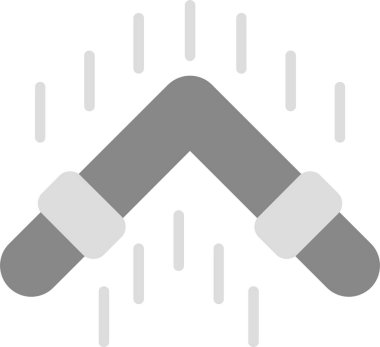 Web kullanımı için U Dönüşü Simgesi, Basit Vektör Resimleri