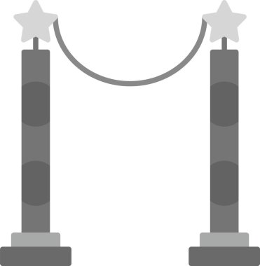 Web kullanımı için Eskrim Simgesi, Basit Vektör İllüstrasyonu