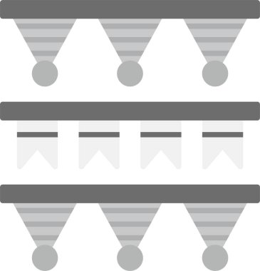 Çelenk Simgesi, Web Kullanımı için Basit Vektör İllüstrasyonu