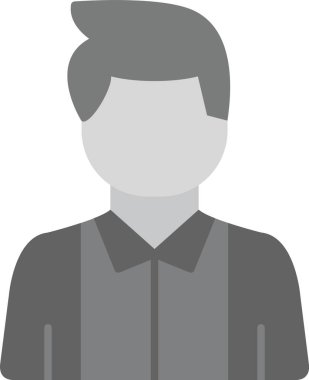 Konuk Simgesi, Web Kullanımı için Basit Vektör İllüstrasyonu