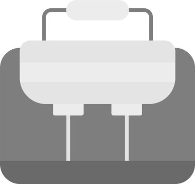 araba pil şarj simgesi ana hat biçiminde