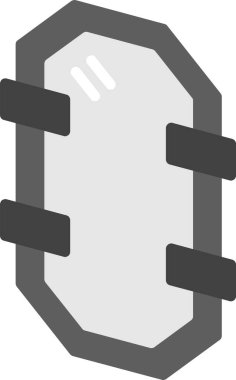 Web Kullanımı için Çerçeve Simgesi, Basit Vektör İllüstrasyonu