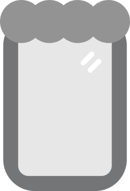 Web Kullanımı için Çerçeve Simgesi, Basit Vektör İllüstrasyonu