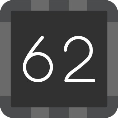 62 62 62 Simge