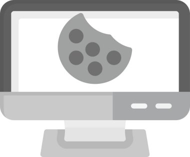 Web Kullanımı için Sanat Simgesi, Basit Vektör İllüstrasyonu