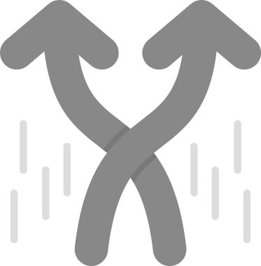 Web kullanımı için Karıştır Simgesi, Basit Vektör İllüstrasyonu