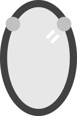 Modern b 'nin vektör çizimi simge çemberinden yoksun