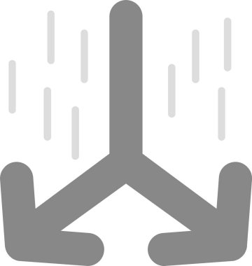 Web kullanımı için Karıştır Simgesi, Basit Vektör İllüstrasyonu