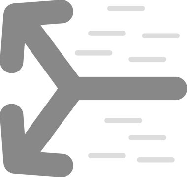 Web kullanımı için Karıştır Simgesi, Basit Vektör İllüstrasyonu