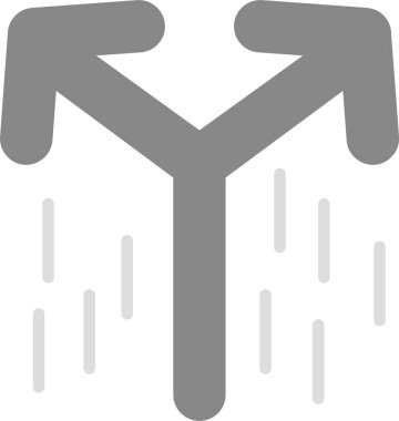 Web kullanımı için Karıştır Simgesi, Basit Vektör İllüstrasyonu