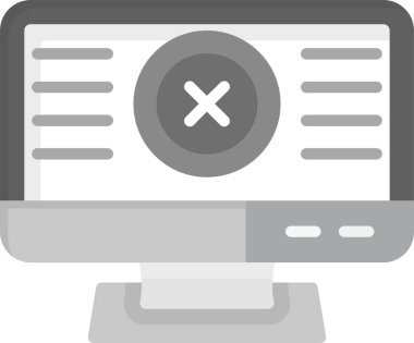 Web Kullanımı için Simge, Basit Vektör Resmini İptal Et