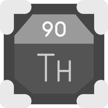 Web Kullanımı için 90 Toryum Simgesi, Basit Vektör İllüstrasyonu