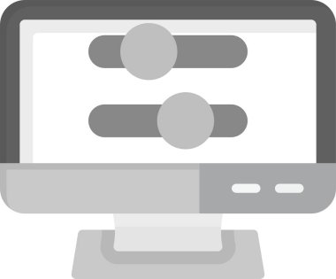 Web Kullanımı için Ses Denetim Simgesi, Basit Vektör İllüstrasyonu