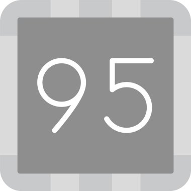 95 95. 95 Simge