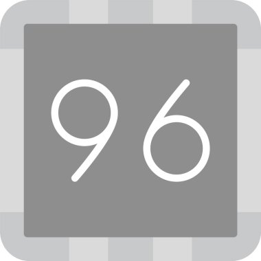 96 96. 96 Simge