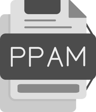PPAM Simgesi, Web Kullanımı için Basit Vektör İllüstrasyonu