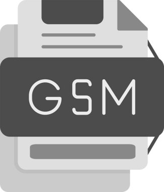 Web Kullanımı için Gsm Simgesi, Basit Vektör İllüstrasyonu