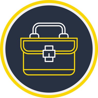 Web Kullanımı için Evrak Dosyası Simgesi, Vektör İllüstrasyonu