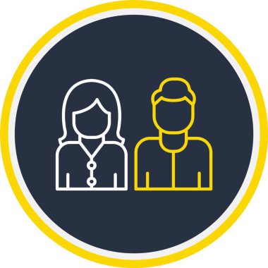 Web Kullanımı için Ana Simge, Vektör İllüstrasyonu