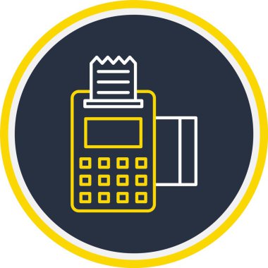 Pos Terminal Simgesi, Web Kullanımı için Vektör Resimleri