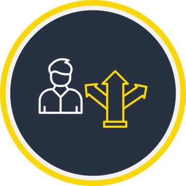 Web Kullanımı için Yönlendirme Simgesi, Vektör İllüstrasyonu