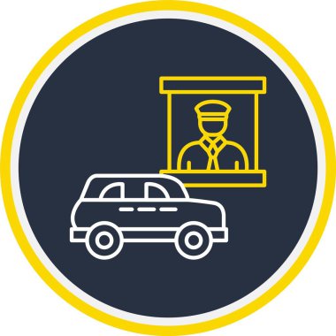 Web Kullanımı için Thru Simgesini, Vektör Resmini Sür