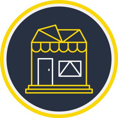 Web Kullanımı için Ev Simgesi, Vektör İllüstrasyonu