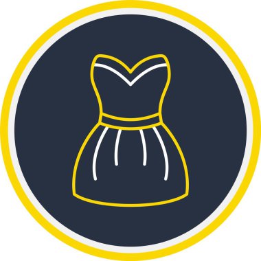 Web Kullanımı için Simge Giyin, Vektör İllüstrasyonu