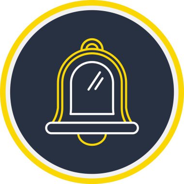 Web Kullanımı için Bildirim Simgesi, Vektör İllüstrasyonu