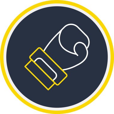 Web Kullanımı için Boks Simgesi, Vektör İllüstrasyonu