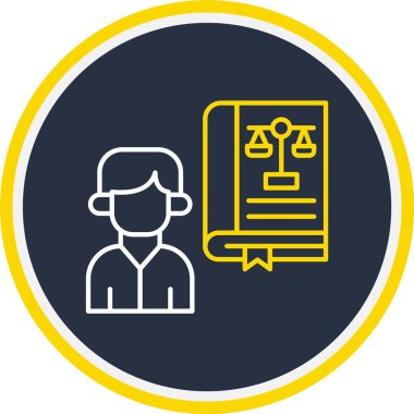 Sanık Simgesi, Web Kullanımı için Vektör İllüstrasyonu