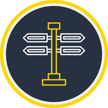 Web Kullanımı için İmza Simgesi, Vektör İllüstrasyonu