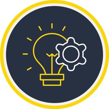 Web Kullanımı için Simgeye Yaklaş, Vektör İllüstrasyonu