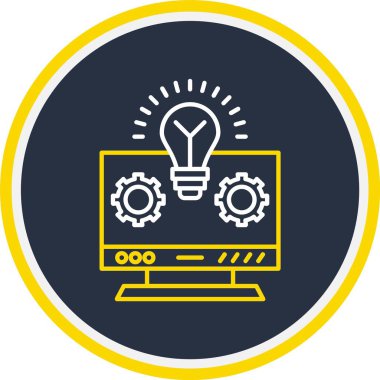 Ampul Simgesi, Web Kullanımı için Vektör Resimleri