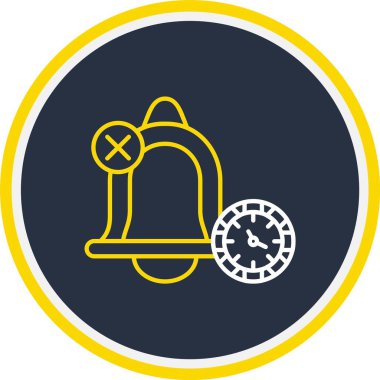 Web Kullanımı için Sessiz Simge, Vektör İllüstrasyonu