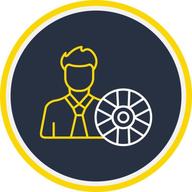 Moda tarzı izole edilmiş arka plan ikonu, Web Kullanımı için Vektör Resimleri