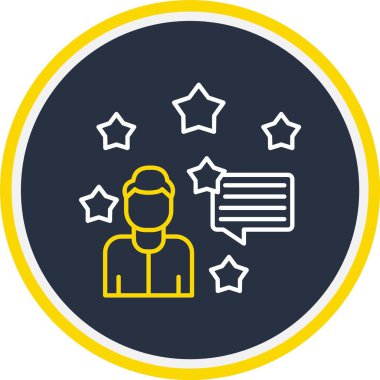 Web Kullanımı için Beğeni Simgesi, Vektör İllüstrasyonu