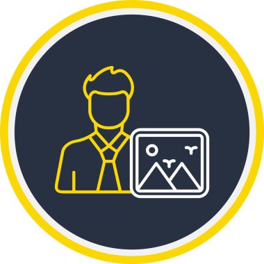 Web kullanımı için iş ve finans ikonu vektör illüstrasyonu, Vektör illüstrasyonu