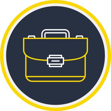 Web Kullanımı için Evrak Dosyası Simgesi, Vektör İllüstrasyonu