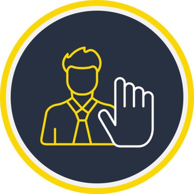 Kullanıcı Web Kullanımı için Simge Seçin, Vektör İllüstrasyonu