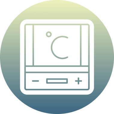 Bilgisayar simgesinin vektör illüstrasyonu