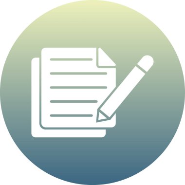 Kontrol listesi. Web simgesi basit illüstrasyon